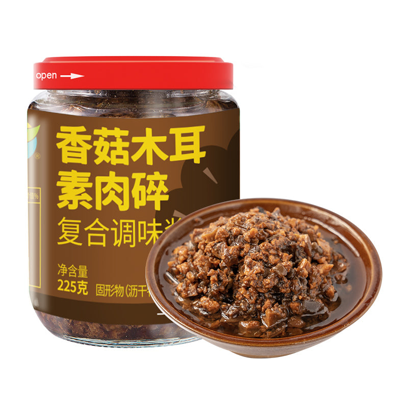 Qishan Mushroom and black fungus noodle sauce